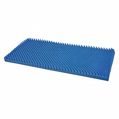 Bed Pad 78inLx56inW Blue Foam MPN:552-7948-0052