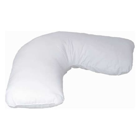 Pillow, 22inLx17inW, Wht, Plystr Fiber MPN:554-7915-1900
