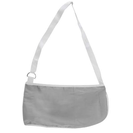 Arm Sling, Cotton, Polyester, 8 7/8 in L, Gray, Pocket MPN:633-6021-0301
