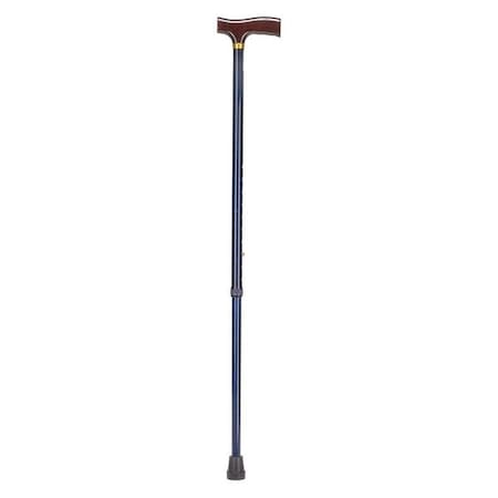 Adjustable Cane, Derby-Top, Wood, Blue Ice MPN:502-1351-9913