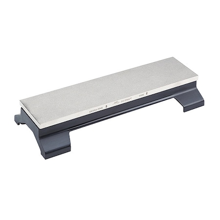 Bench Stone Accessory Base, 12 in W, 4 5/8 in L, 2 in H, Plastic, 9/45 Grit, Black MPN:B8250