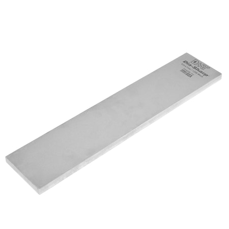 Single Grit Benchstone, 11 1/2 in W, 2 1/2 in L, 3/8 in H, Diamond, Extra-Fine Grit, Silver MPN:D11E