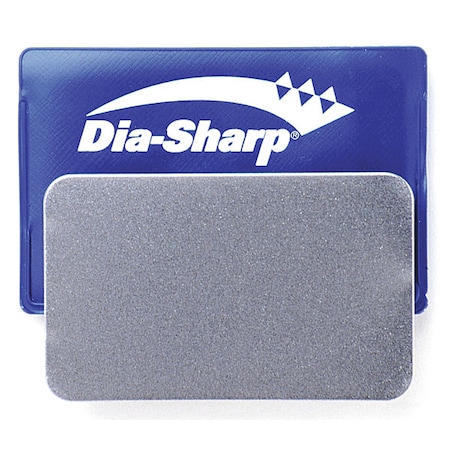 Single Grit Credit Card Sharpener, 3 1/4 in W, 2 in L, 3/64 in H, Diamond, Coarse Grit MPN:D3C