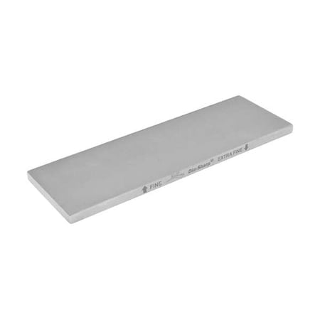 Combination Grit Benchstone, 6 in W, 2 in L, 1/4 in H, Diamond, Extra-Fine/Fine Grit, Silver MPN:D6EF