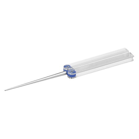 Knife Sharpener, 4 7/16 in W, 5/64 in L, 1/4 in H, Diamond, 45 Grit, Blue MPN:FSKC