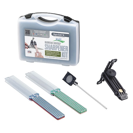 Diafold Kit, 6 in W, 2 in L, 2 in H, Diamond, 3/9/25/45 Grit, Green/Blue MPN:MAGKIT-4