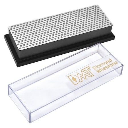Whestone Sharpening Stone, 6 in W, 2 in L, 3/4 in H, Diamond, Extra-Coarse Grit, Black MPN:W6XP