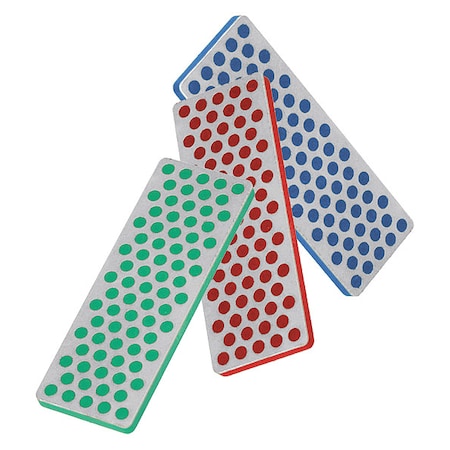 Pocket Diamond Set, Diamond, M25, M45, M9 Grit, Green/Red/Blue MPN:W7EFC
