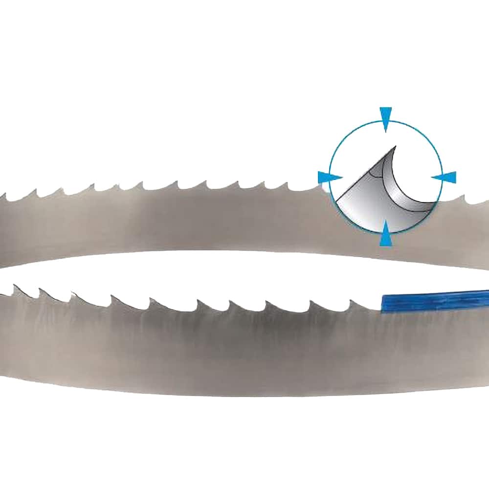 Welded Band Saw Blades, Blade Length (Feet): 10 ft 1-1/2 , Blade Width (Inch): 1 , Teeth Per Inch: 5-8 , Blade Material: Bi-Metal MPN:381-258121.500 Welded Band Saw Blades, Blade Length (Feet): 10 ft 1-1/2 , Blade Width (Inch): 1 , Teeth Per Inch: 5-8 , Blade Material: Bi-Metal MPN:381-258121.500