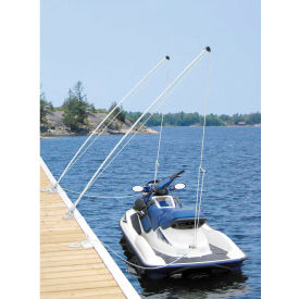 Dock Edge Mooring Whip 8' Lines & HDW 2000Lb Capacity 1/Case - 3100-F 3100-F