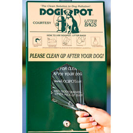 DOGIPOT® Header Pak Dog Waste Hanging Bag Dispenser With 400 Bags 1002HP-4