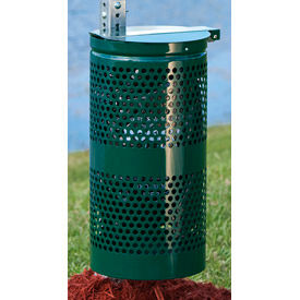 DOGIPOT® Aluminum 10 Gallon Outdoor Dog Waste Receptacle 1206A-L