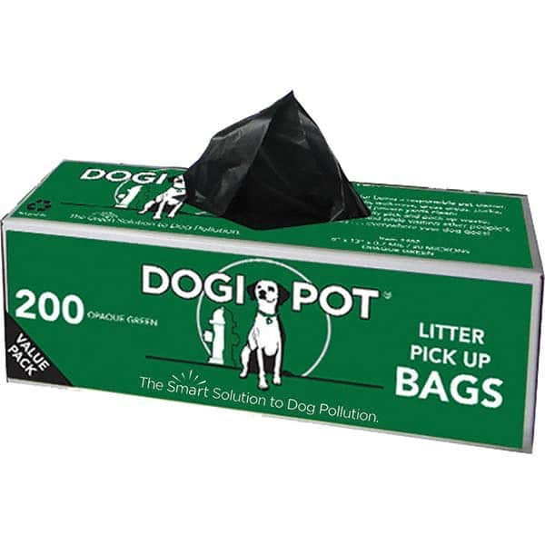 10 200-Pack Boxes HDPE Plastic Litter Pick Up Bags MPN:1402-10