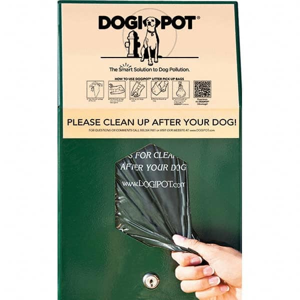 Pet Waste Stations, Container Shape: Rectangle , Overall Height Range (Feet): 4' - 8' , Waste Container Width/Diameter (Inch): 9-13/32  MPN:1002HP-4