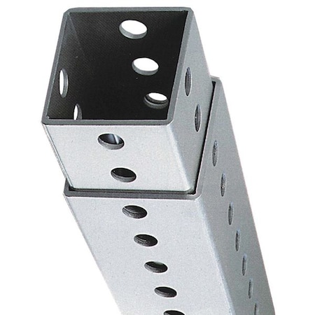 Telescopic Post, Galv, Steel, 2 ft.-4 ft. MPN:1302