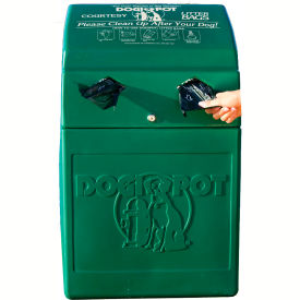 DOGIPOT® All-In-One DOGVALET® Polyethylene Litter Bag Rolls Forest Green 1005-2