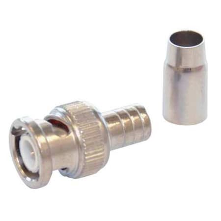 Cable Coupler, BNC/Male, RG59 Coax, PK10 MPN:DC-78-2