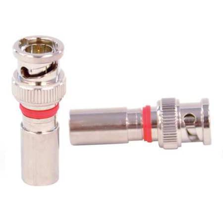 Cable Coupler, BNC/Male, RG6 Coax, PK10 MPN:DC-CBNCM6G