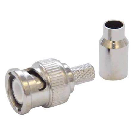 Cable Coupler, BNC/Male, RG59 Coax, PK10 MPN:DC-MC78-2