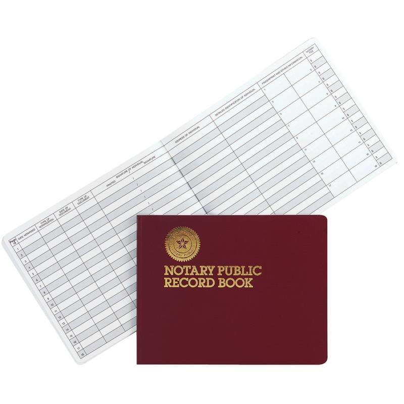 Dome Notary Public Record Book (Min Order Qty 5) MPN:880