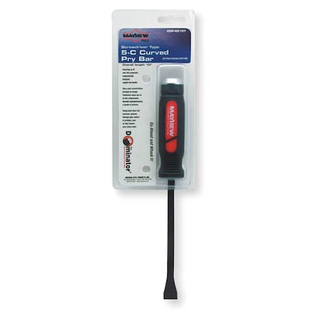 Pry Bars, 10 In. L, 1-1/2 In. W, Black MPN:60137