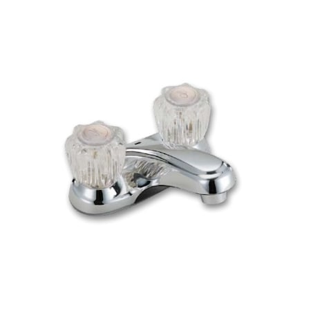 Dual Handle Lavatory Fauct, 2 Hndl, 1.5 gpm, w/Popup, Chrome MPN:77-1105