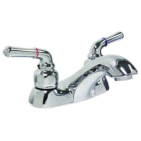 Manual Mid Arc Bathroom Faucet, 4