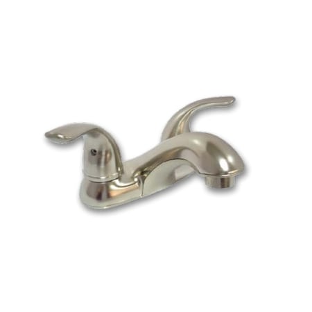 Dual Handle Lavatory Faucet, 2 Handle, Br Nickl, 1.5 gpm, Brushed Nickel MPN:77-3291