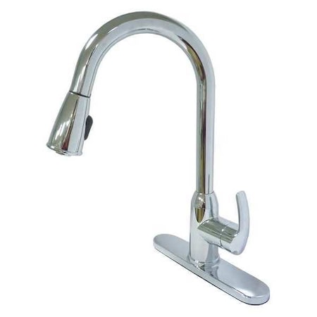 Single Lever Faucet, Pull Down Sprayer CP MPN:77-4214