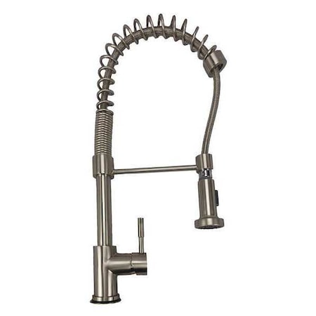 Single Lever Faucet, Pull Down Sprayer BN MPN:77-4505