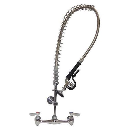 Faucet Spray Spring Hose, 1/2in., Wall MPN:77-9010PR