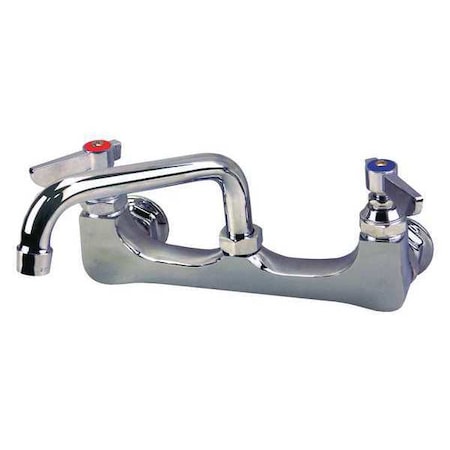 Low Arc Service Sink Faucet 2, Wall, Brass MPN:77-9206