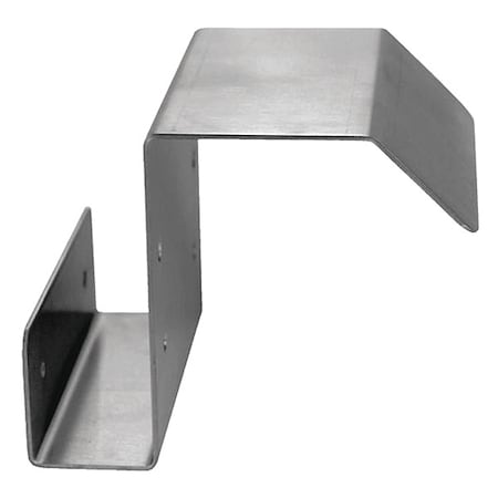 Door Pull, Stainless Steel, 5-1/2
