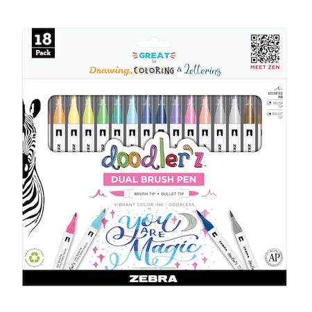 Dual Brush Pens MPN:61008