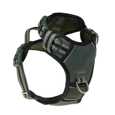 Dog Harness, Green, XL MPN:HARTECHGREEN-XL