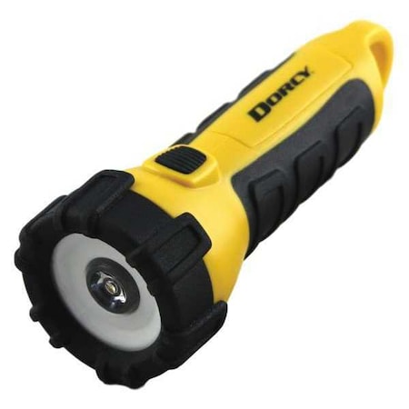 Yellow LED Flashlight, AA, 200lm MPN:41-2521