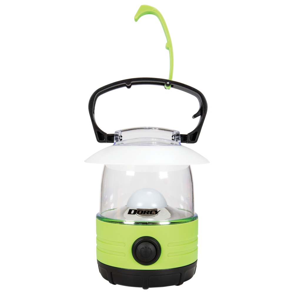 Dorcy Adventure Series 1W Portable Rechargeable Mini LED Lantern, 6-11/16inH x 4-1/4inW x 4-1/4inD, Green. MPN:41-1360