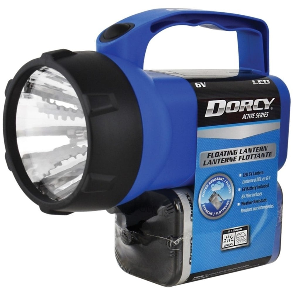 Dorcy 41-2081 6V Floating LED Lantern - LED - 35 lm Lumen - Plastic, Rubber - Assorted - 1 / Pack MPN:41-2081