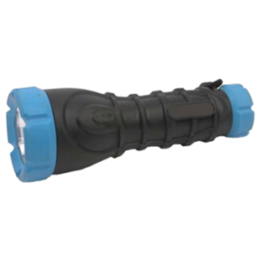 Dorcy Flashlight - 1 x LED - 80 lm Lumen - AA - Rubber - Black, Assorted, Assorted - 24 / Case MPN:41-2968
