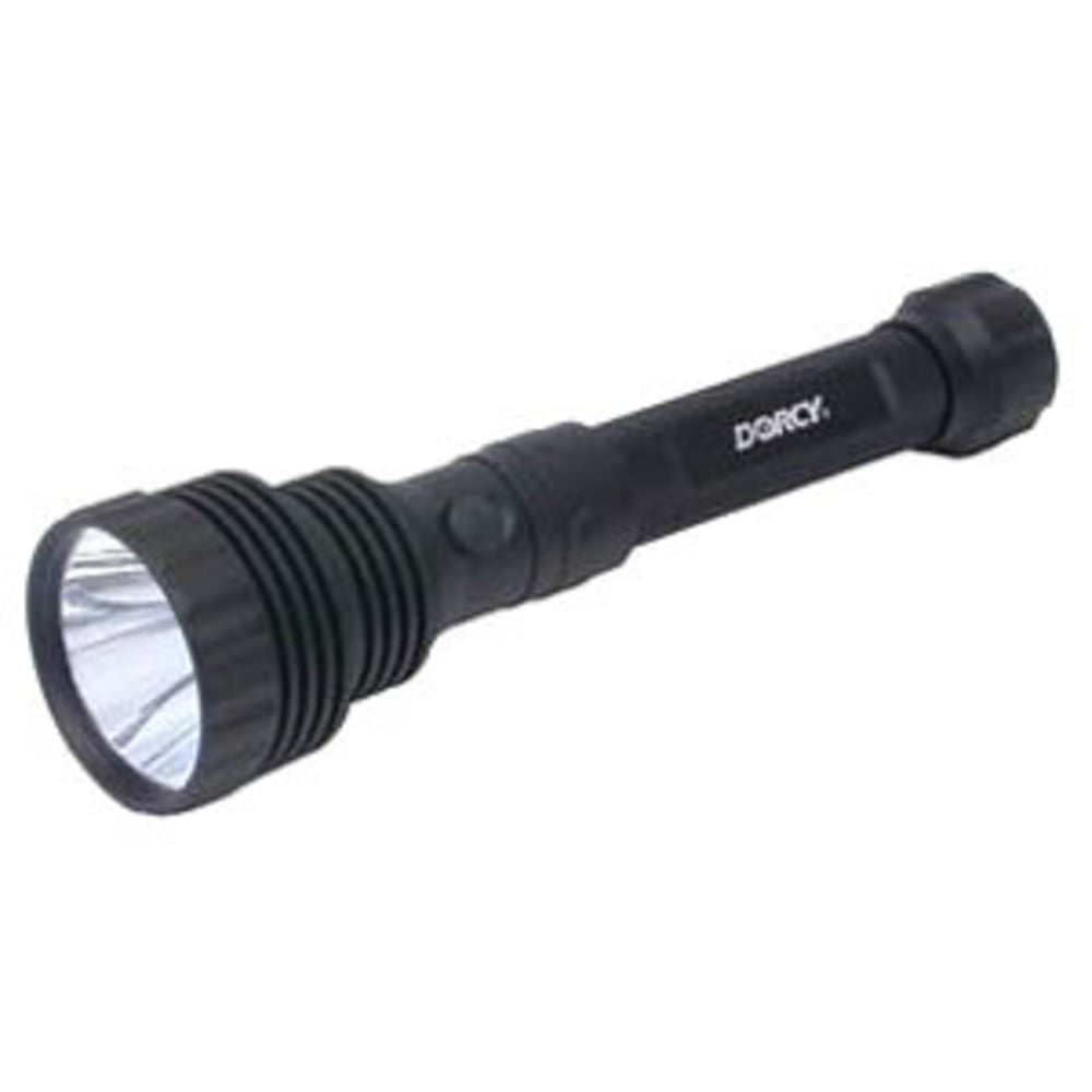 Dorcy 41-4299 Flashlight - 1 x LED - 220 lm Lumen - Battery Rechargeable - Anodized Aluminum - Black MPN:41-4299