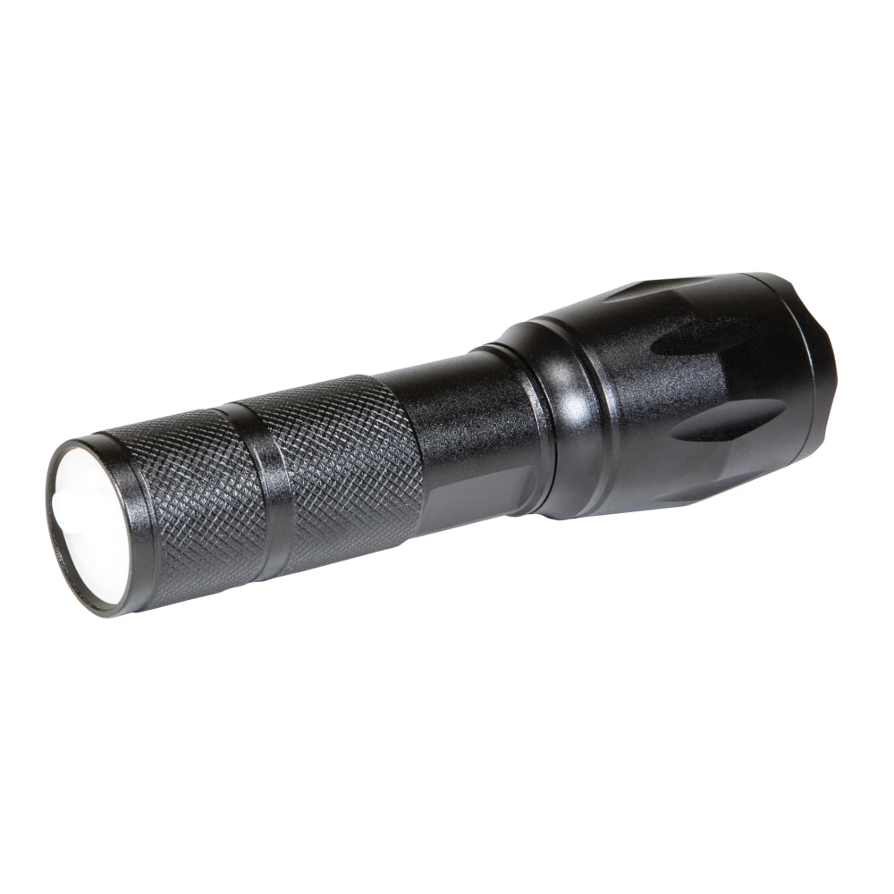 Dorcy 2W Ultra HD LED Rechargeable Flashlight with Power Bank, 1-15/16inH x 1-1/2inW x 5-3/16inD, Black MPN:41-4379