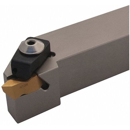 Indexable Boring Bar, AS-24S-ADCLNL-4, 10 in L, High Speed Steel, 80 Degrees Diamond Insert Shape MPN:73310153127