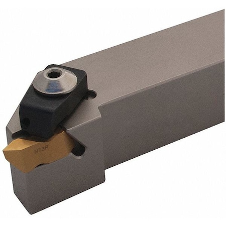 Indexable Boring Bar, AS-20S-ADVUNR-3, 10 in L, High Speed Steel, 35 Degrees Diamond Insert Shape MPN:73310153189