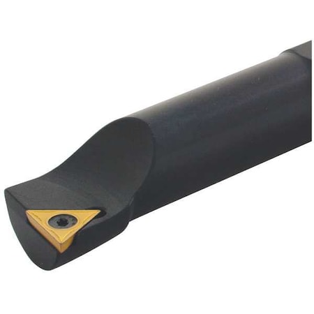 Indexable Boring Bar, TPBN16-3, 12 in L, High Speed Steel, Triangle Insert Shape MPN:73310155666