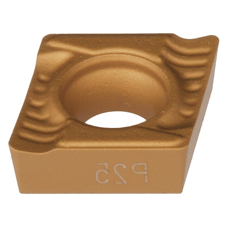 Diamond Turning Insert, Diamond, 2, CCGT, 2 MPN:CCGT-21.52-UEXL-DPC35RT