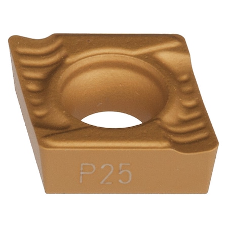 Diamond Turning Insert, Diamond, 2, CCGT, 2 MPN:CCGT-21.52-UEXR-DMC30UT