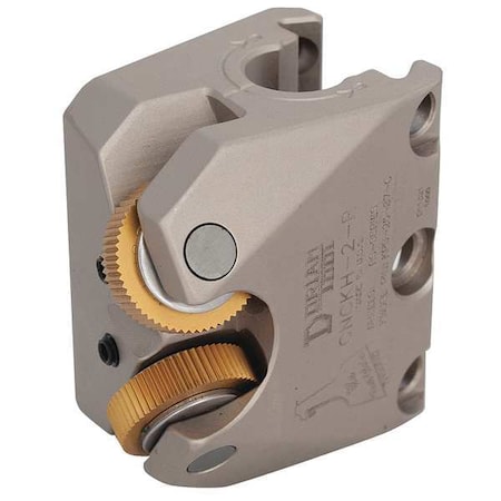 Knurling Tool Head, Med Dia, Cap 1-5 In MPN:CNCKH-2-R