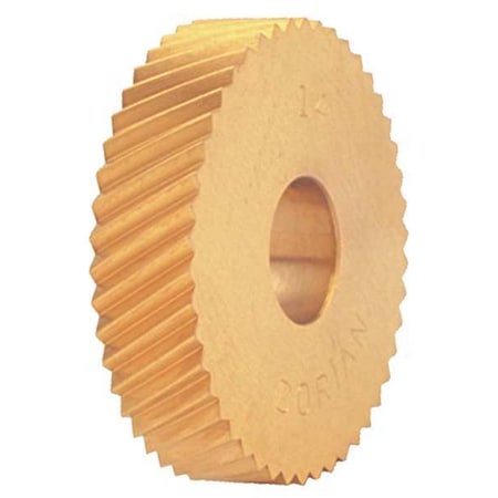Knurl Wheel, O Series, LH DIAG, 1 In, 25 TPI MPN:ODL-25-HSB-CP