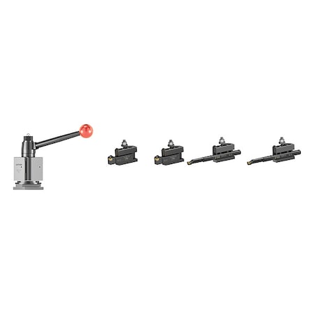 Tool Post & Holder Set, 5 PC, QITP60N MPN:QITP60N-TS