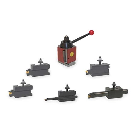 Tool Post & Holder Set, 6 PC, DA Series MPN:SDN50DA-BSII